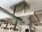 Lampada da soffitto grande Bauhaus placcata in cromo, anni '30, Immagine 6