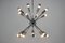 Space Age Sputnik Chrome Pendant Lamp, 1980s, Image 3