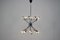 Space Age Sputnik Chrome Pendant Lamp, 1980s, Image 2