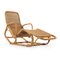 Vintage Rattan Lounger 1