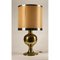 Golden Brass Lamp, 1980s, Image 5