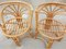 Italian Bamboo Chairs, 1960s, Set of 3 3