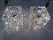 Glass Cube Lamps from Peill and Putzler, 1970s, Set of 2 2