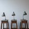 Table Lamps with Glass Base from Kandem, 1940s, Set of 3 3