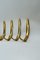 Viennese Aluminum Wall Hooks, 1960s, Set of 7 7