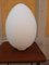 Model 2646/1 Large Opal Glass Model Egg Table Lamp by Ben Swildens for Fontana Arte, 2000s 1