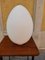 Grande Lampe de Bureau Modèle Egg en Verre Opalin Modèle 2646/1 par Ben Swildens pour Fontana Arte, 2000s 4