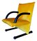 Fauteuils T-Line par Burkhard Vogtherr pour Arflex, 1980s, Set de 5 5