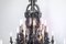 Gina Black Steel Chandelier by Enzo Scibetta for MYOP, Image 3