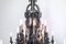 Lámpara de araña Gina de acero negro de Enzo Scibetta para MYOP, Imagen 3