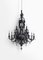 Lámpara de araña Gina de acero negro de Enzo Scibetta para MYOP, Imagen 1