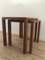 Tables Gigognes Scandinaves en Teck, 1960s, Set de 2 9