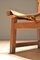 Midcentury Kindersessel aus Leder & Holz 7