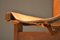 Chaise d'Enfant Mid-Century en Cuir & Bois 8