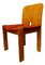 Solid Wood Side Chairs from Gavina, 1970s, Set of 4 3