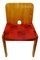 Solid Wood Side Chairs from Gavina, 1970s, Set of 4 2