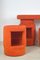 Orange Dressing Table, Set of 5 7