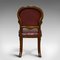 Chaises d'Appoint en Noyer et Cuir, Set de 2 7