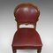Walnut & Leather Side Chairs, Set of 2 9