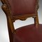 Walnut & Leather Side Chairs, Set of 2 10