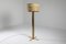 Brass Floor Lamp by Jules Wabbes for Jan Vlug, 1970s 2