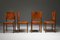 Esszimmerstühle aus Cognacfarbenem Leder, 1960er, 4er Set 7