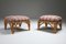 Bamboo Ottomans from Arpex, 1970s, Set of 2, Image 9