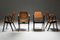 Palais De Tokyo Armchairs by Ermeloo Zwager, 1950s, Set of 6 9