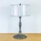 White Nacre And Bronze Table Lamp, 1990's 1