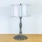 White Nacre And Bronze Table Lamp, 1990's, Image 1