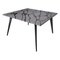 Filodifumo 2nd Outdoor Table in Lava Stone and Steel by Riccardo Scibetta & Sonia Giambrone for MYOP, Image 1