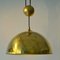 Mid-Century Brass Model Posa Pendant Lamp by Florian Schulz, 1970s 3