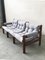 Mid-Century 3-Sitzer Palisander Sofa 8