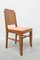 Art Deco Portuguese Dining Chairs, 1930s, Set of 8 1
