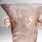 Art Deco Cut Glass Vase from Haida, 1940s 2