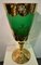 Murano Glass Vase with Ornaments in Gold and Enamel, 1950s 2