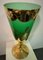 Murano Glass Vase with Ornaments in Gold and Enamel, 1950s 1