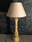 Lámpara de mesa de porcelana, años 80, Imagen 11