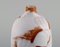 Vase en Céramique Vernie Blanche avec Seashells par Anna Lisa Thomson, 1950s 2