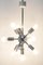 Lámpara Sputnik Mid-Century era espacial de 10 brazos de Drupol, años 60, Imagen 2