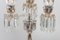 Antique Candelabras with 3 Arms from Baccarat, Set of 2 7