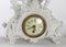 19th Century Fireplace Clock Set in Biscuit from Sèvres, Set of 3 7