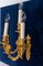 Louis XVI Stil Wandlampen aus Gold Bronze, 2er Set 4