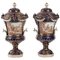 Vases Antiques en Porcelaine, Set de 2 1