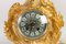 Antique Gold Bronze and Enamel Fireplace Clock Set, Set of 3 9