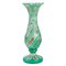 Antique Enameled and Gilded Opaline Vase 1