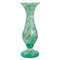 Antique Enameled and Gilded Opaline Vase, Image 1