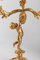 Louis XV Style Gilded Bronze Mantel Set, Set of 3, Image 8