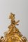 Louis XV Style Gilded Bronze Mantel Set, Set of 3 5