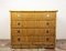 Bamboo Rattan and Brass Chest of Drawers by Dal Vera, Italy, 1960s 1